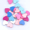 Shiduomei DIY Jewelry Accessories Red Custom Color Wooden Beads Heart Stars and Other Loose Beads Wholesale China Certified