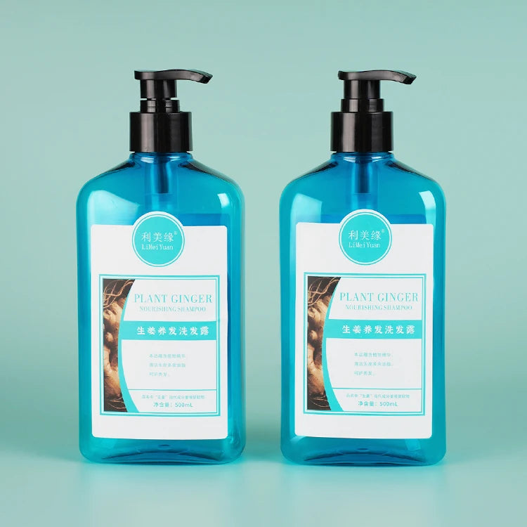 Boston Round 500ml Plastic Liquid Bath Soap Dispenser Sprayer Pumps New Color Hair Shampoo and Lotion Bottle for Cream Use