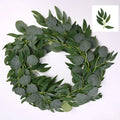 E-L005 Artificial Hanging Plants Vines Wedding Grape Plant Flower Faux Eucalyptus Vine Garland