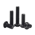Manufacture Fastener 12.9 Steel Black  Hex Socket Button Head  Screw for Solar Panel