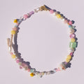 Bohemian French Girl INS Cute Sweet pink Irregular Pearl Animal Handmade Lamb Piglet Design the Latest Creative Unique Necklace