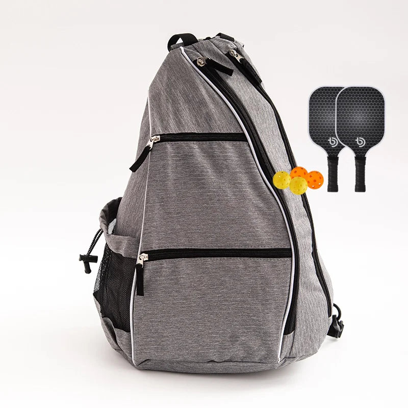 New Unisex Multi-Functional Nylon Paddle Sports Backpack Large Capacity Table Tennis Pickleball Racket Bag for Tennis Badminton