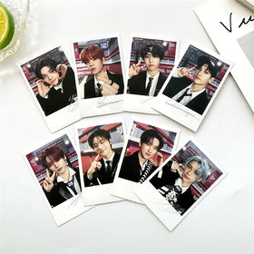 KPOP Stray Kids Photocards Rock Star Album Postcard 8Pcs/Set BangChan HyunJin Felix Double-Sided LOMO Cards Fans Collection Gift