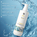 SLUJ Organic Hair Care Shampoo Cream Form Fluffy Softening Repair With Anti-dandruff Feature