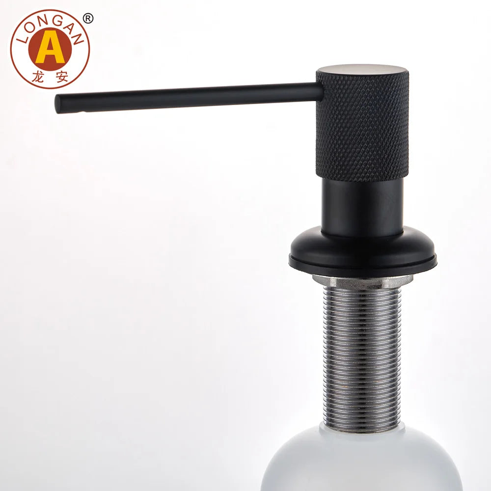 New Design Brass Dish Washing Kitchen Sink Soap Dispenser for Kitchen in Matt Black Gold and Chrome Colors
