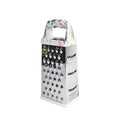 Wholesale Customized Stainless Steel Multifunction Manual Box Grater 4 Sides for Fruit & Vegetable Colorful Options Available