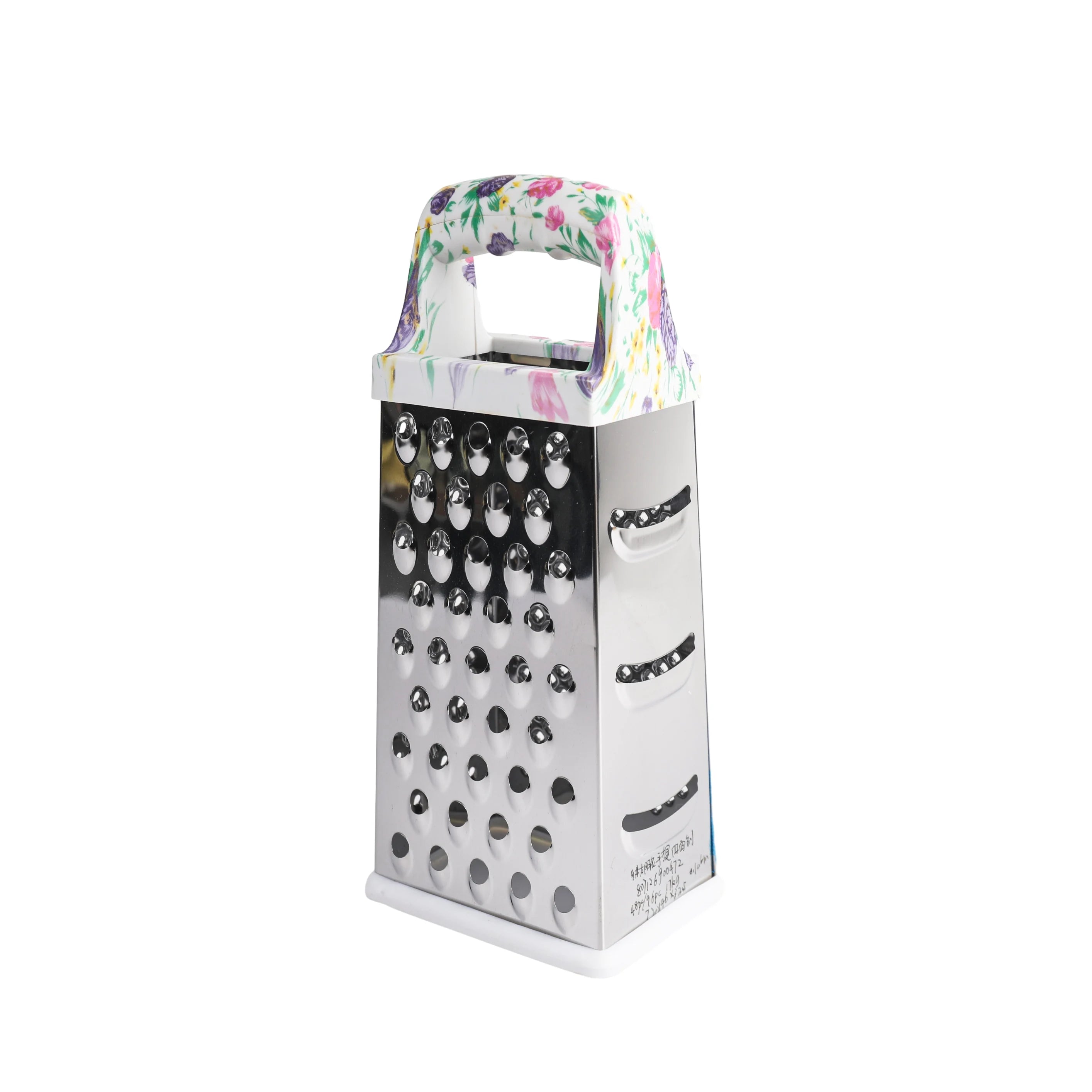 Wholesale Customized Stainless Steel Multifunction Manual Box Grater 4 Sides for Fruit & Vegetable Colorful Options Available