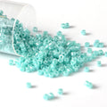 JC Crystal 10g/Pipe Japanese Miyuki Delica Beads Luster Color Glass Seed Bead Needlework Embroidery Seed Beads