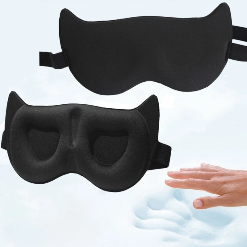 Comfortable Breathable Sleep Mask Essential Travel Lightweight 3D Memory Foam Eye Sleep Mask