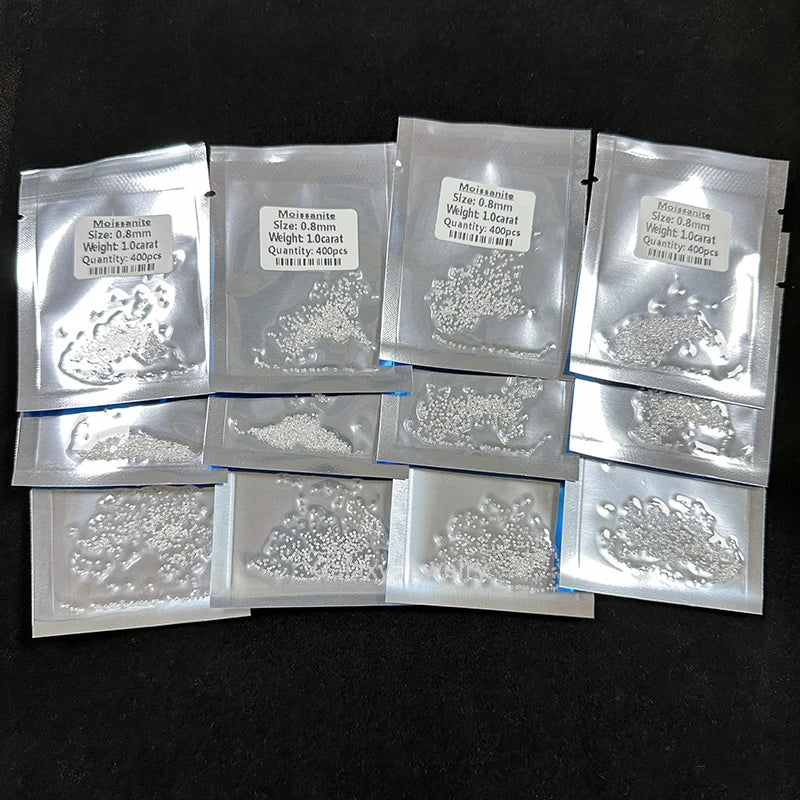 Wholesale Price Lab Grown Gemstone Round Cut Loose 1 Carat Small Size Melee Moissanite Diamonds for Watch