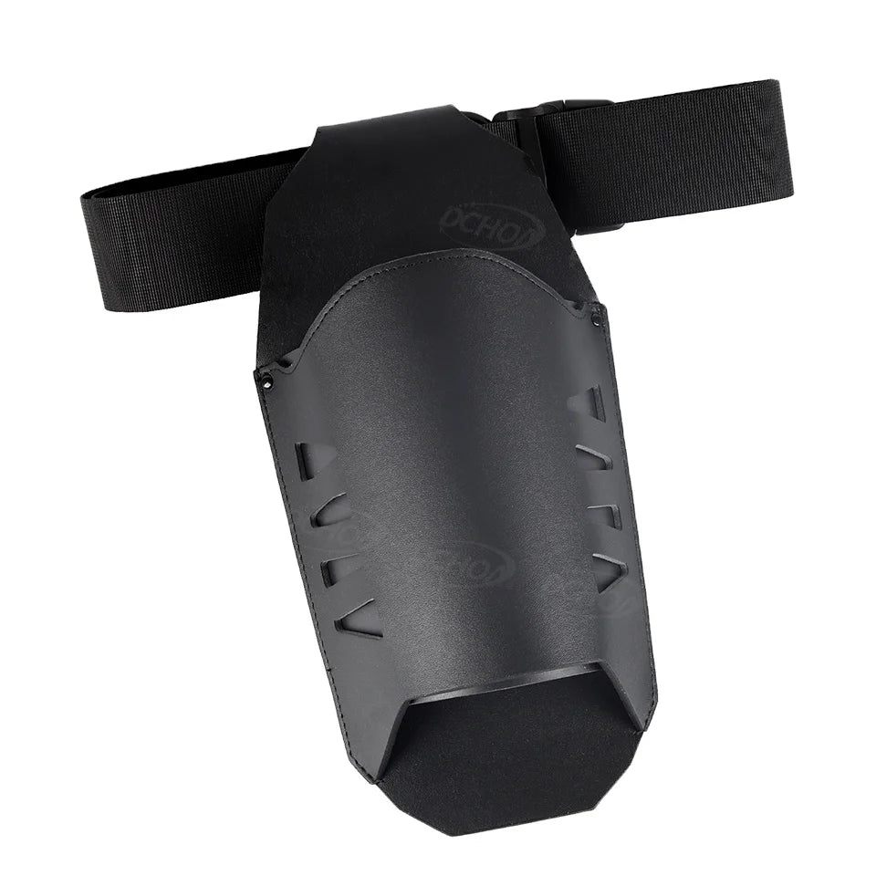 DCHOA Pu Leather Heat Gun Holder Rack Bag for Wrapping Tools