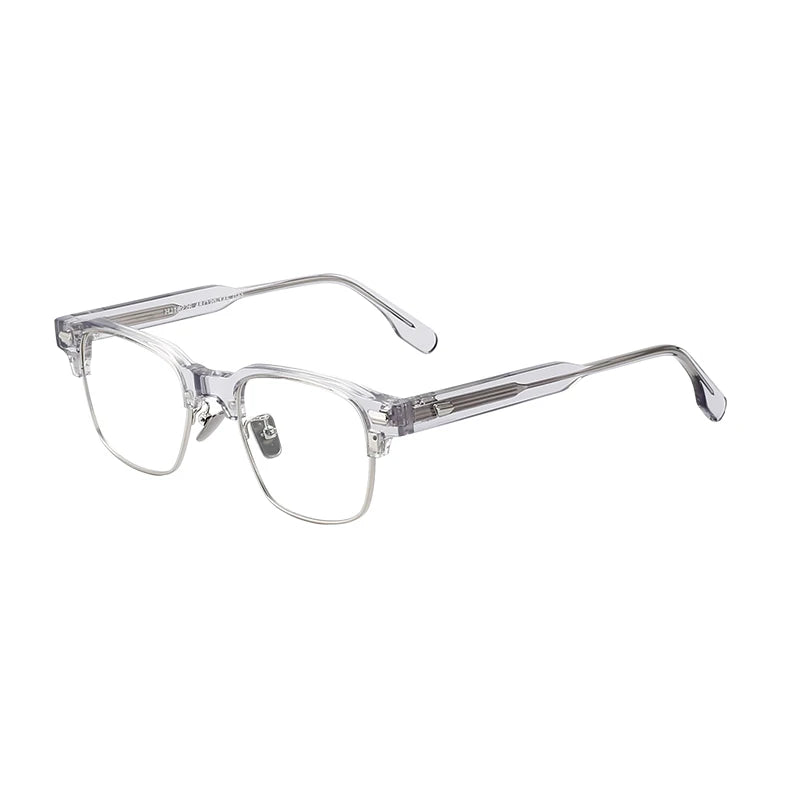 Vintage Acetate Optical Frame Unisex Computer Eyeglasses Frames Anti Blue Light Blocking Glasses Eyewear