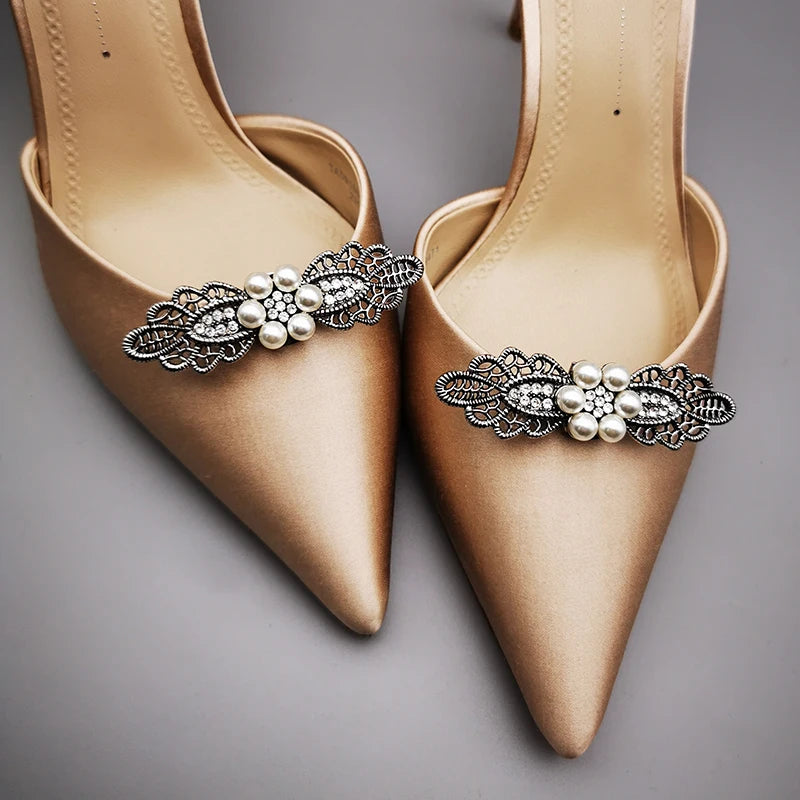 Rhinestone Wedding Women Shoe Jewelry Removable Shoe Clip Decoration and Accessories