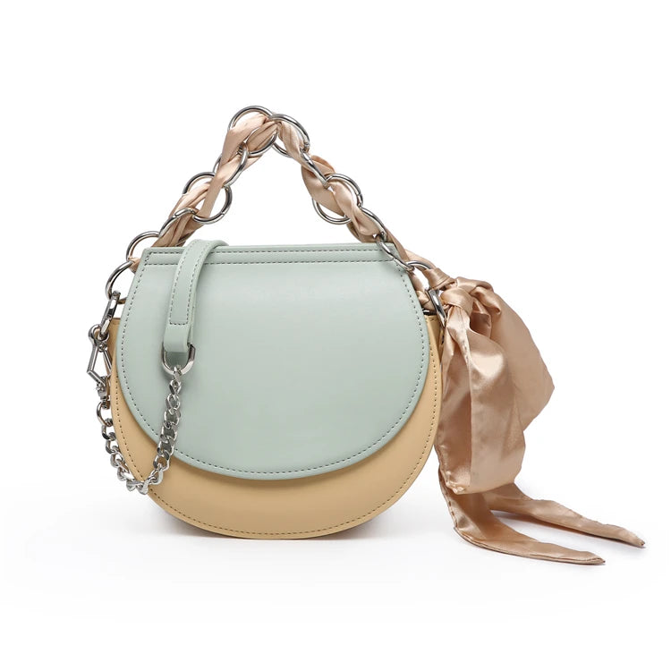 Fashion Customized Women's Go Shopping Pu Leather Elegant Shoulder Handbags for Ladies