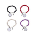 New Custom Rosary Bracelet Sublimation Rosary Bracelet Blanks with Cross