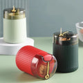 Press Toothpick Canister Storage Holder Household Toothpick Box Pop-up Automatic Toothpick Dispenser