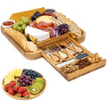 Charcuterie Board Set Bamboo Cheese Board House Warming Gifts New Home Wedding Gifts for Couple Bridal Kitchen Tools & Gadgets