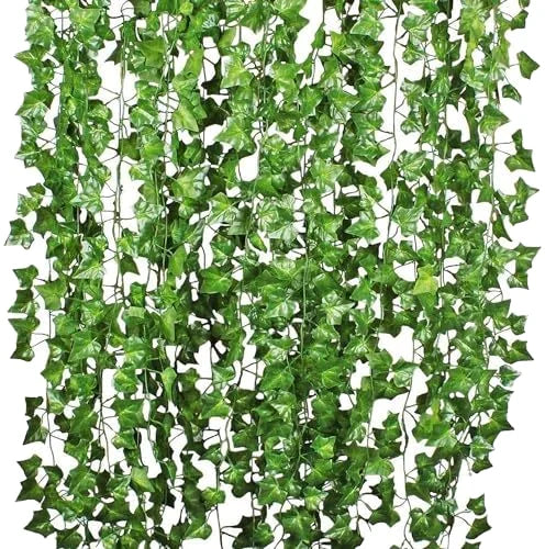 Artificial Ivy Leaf 2.2m Plant Vine Hanging Fake Leaves Flower Wedding Wall