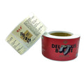 Custom Full Color Printing Waterproof Labels Packaging Food Beverage Product Sticker Roll