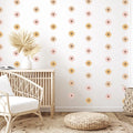 Hot Sale Removable Flower Wall Stickers for Kids Baby Room Decoration Nursery Wall Decals Girls Gift