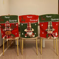 Manufacturer Wholesale Christmas Table and Chair Set Cartoon Santa Claus Snowman 3D Figurine Chair Set Accessories