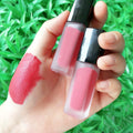 Whole Sale Private Label Herbal Liquid Vegan Glossy Waterproof Lip Gloss with Square Frosted Glass Bottle and Custom Logo