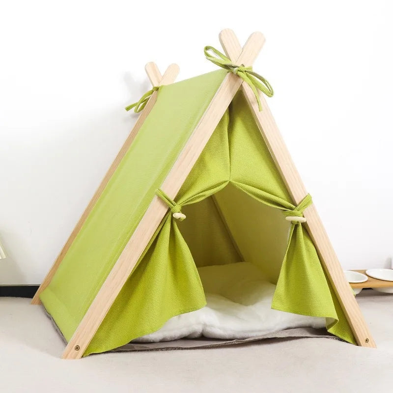 Wholesale Manufacturer Custom Luxury Comfortable Breathable Pet Dog Cat Tent Washable Pet Nest House