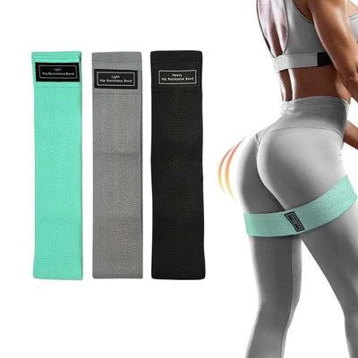 Wholesale Heavy Level Fabric Latex Booty Band Workout Loop Set Custom Logo Exercise Hip Body Building Home Workout Strip Type