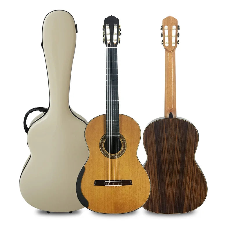 China Aiersi Workshop Handmade All Solid Cedar Top Hot Selling  Concert Classical Guitar Model