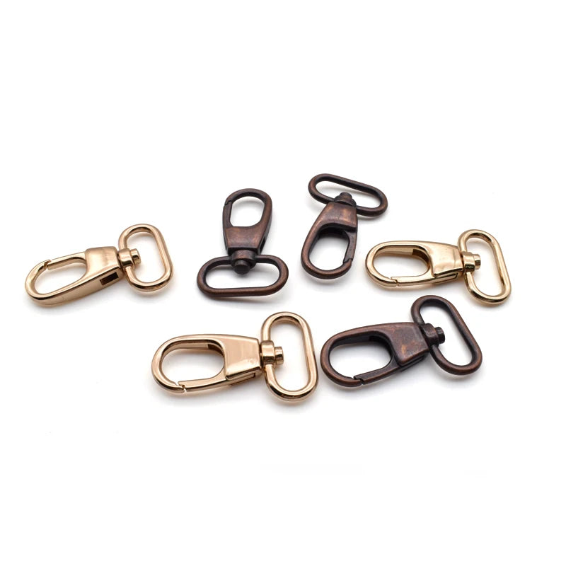 Handbag Strap Dog Leash Collar Hardware Accessories Swivel Metal Snap Hook Buckle Breakaway Buckles  for Backpack Accessories