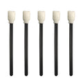 SW-2607C3 Lint Free Black Handle 5 Inches Printer & Toner Cleaning Rectangular Foam Tip Swab 50 Pcs/Bag Cleanroom