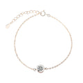 New Arrivals Jewellery Zircon Charms Light Gold Plated 925 Sterling Silver Charm Bracelets Women Fine Jewelry