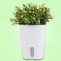 Lazy Flower Pots  Automatic Plastic Absorbent Cotton Rope Indoor Decorative Garden Flower Bonsai for Flowers  Succulent Plants