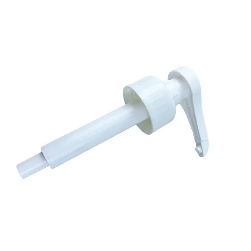 38mm 8CC Dosage Big Smooth Ribbed Plastic Non Spill Bottle Stopper Lotion Pump Dispenser for Honey Syrup Bottles