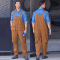 Men's Bib Overall Big and Tall Denim Overalls Casual Duck Bib Overall Regular Fit Fashion Jean With Pockets Jumpsuit