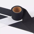 Meetee BK306 50mm Polyester Silicone Heat Stamped Elastic Band Sewing Accessories Anti-slip Fabric Webbing