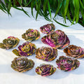 Wholesale Special Offer Natural High Quality Hand Carved Creative Crystal Crafts Atlantis Peony Flower Carving for Decoration