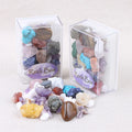 Natrual Healing Crystals Irregular Shape Reiki Gemstone Specimen Set Variety Tumbled Stone Love Feng Shui 5 Boxes JSY Jewelry