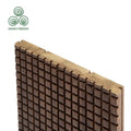 MUMU Oak Door Fence Decoration Indoor 3D Interior Staircase Solid Wood Wall Panels Cladding