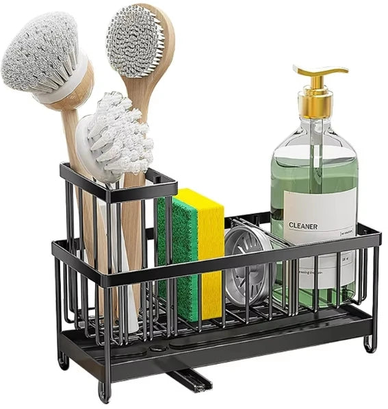 Kitchen Sink Organizer Brush Sponge Holder