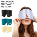 Custom Logo Silk Eye Mask Party Gift Portable Silk Eye Mask Light-blocking and Breathable Sleeping Eye Mask Gift of Choice
