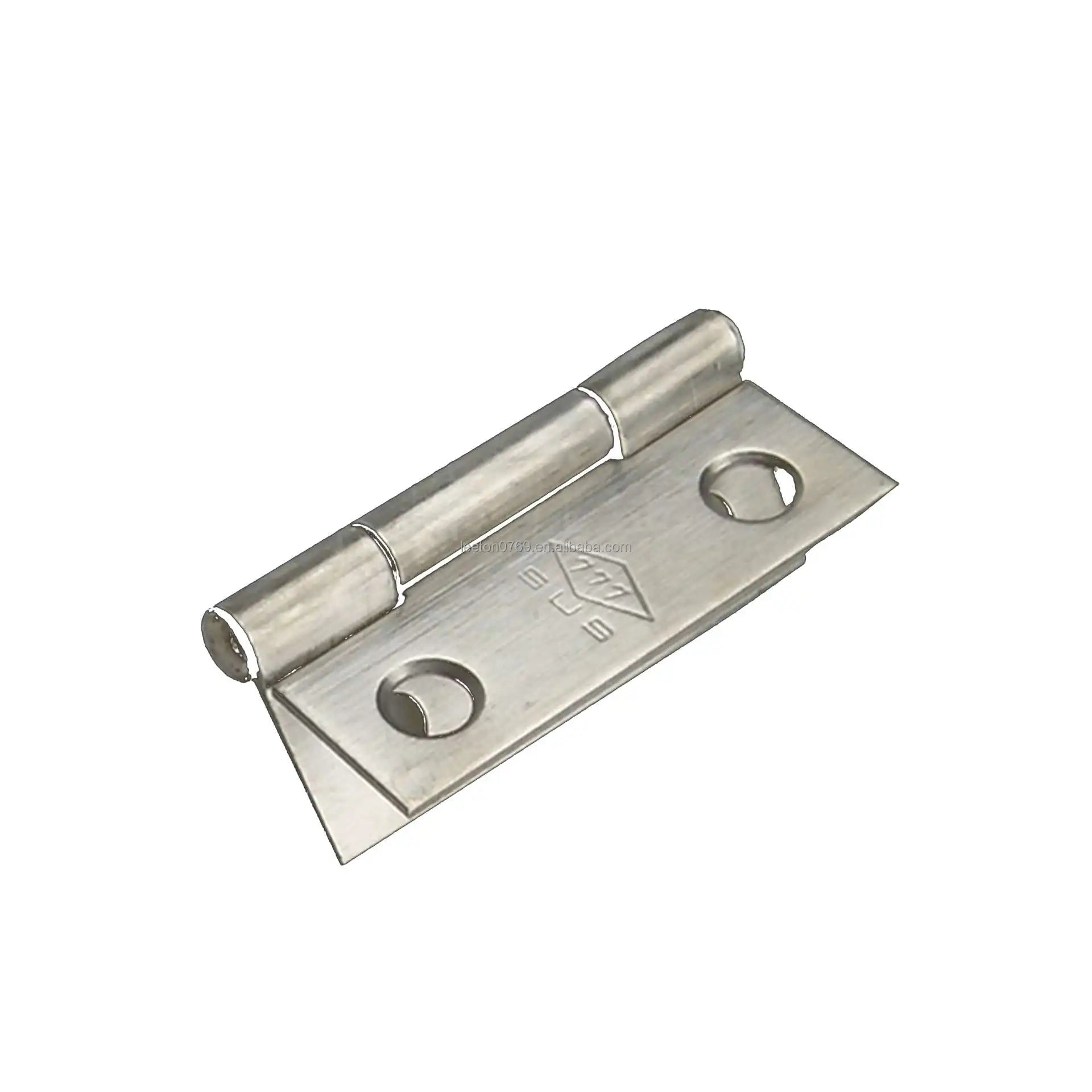 Stock Supply 1inch 25 X 22 X 0.9mm Stainless Steel Butt Hinge for Cabinet