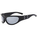 Trendy Y2K Sunglasses for Men Women Hot Selling Future Technology Punk Style Cycling Shades Customized Logo Acrylic Lenses PC