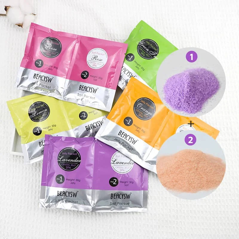 50+50g Lavender 2 Step Jelly Pedicure SPA