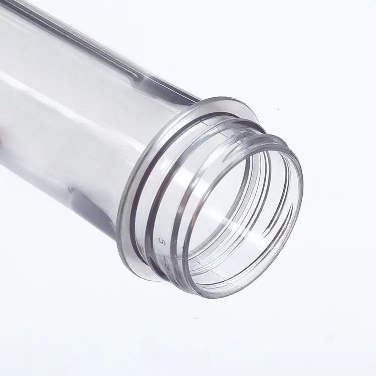 Clear PCO 1810 Water Bottle Preform 28mm 30mm 38mm Neck Size 28g Pet Perform Virgin Grade Pet Preform for Juice Beverage