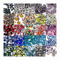 DIY Findings Mix Size T-shirt Rhinestones Crystal Glass Gemstones 2mm 4mm 5mm Diamonds Hotfit Rhinestones for Wedding Dress