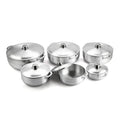 Wholesale Aluminum Sanding Casserole Sets Nonstick Cooking Pots Heat Resistant Kitchenware for Cooking