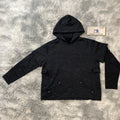 DENIMGUYS Custom Dual Layer Sleeve Vintage Acid Washed Hoodies Men Winter Street Wear Oversize Hoodie
