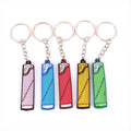 Custom Print logo Pvc Rubber Musical Instruments Guitar Violin Drums Keychain