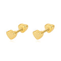 Personalized Exquisite love Earrings Sterling Silver S925 Gold-plated Jewelry love Earrings Fashion Jewelry Earrings for Women